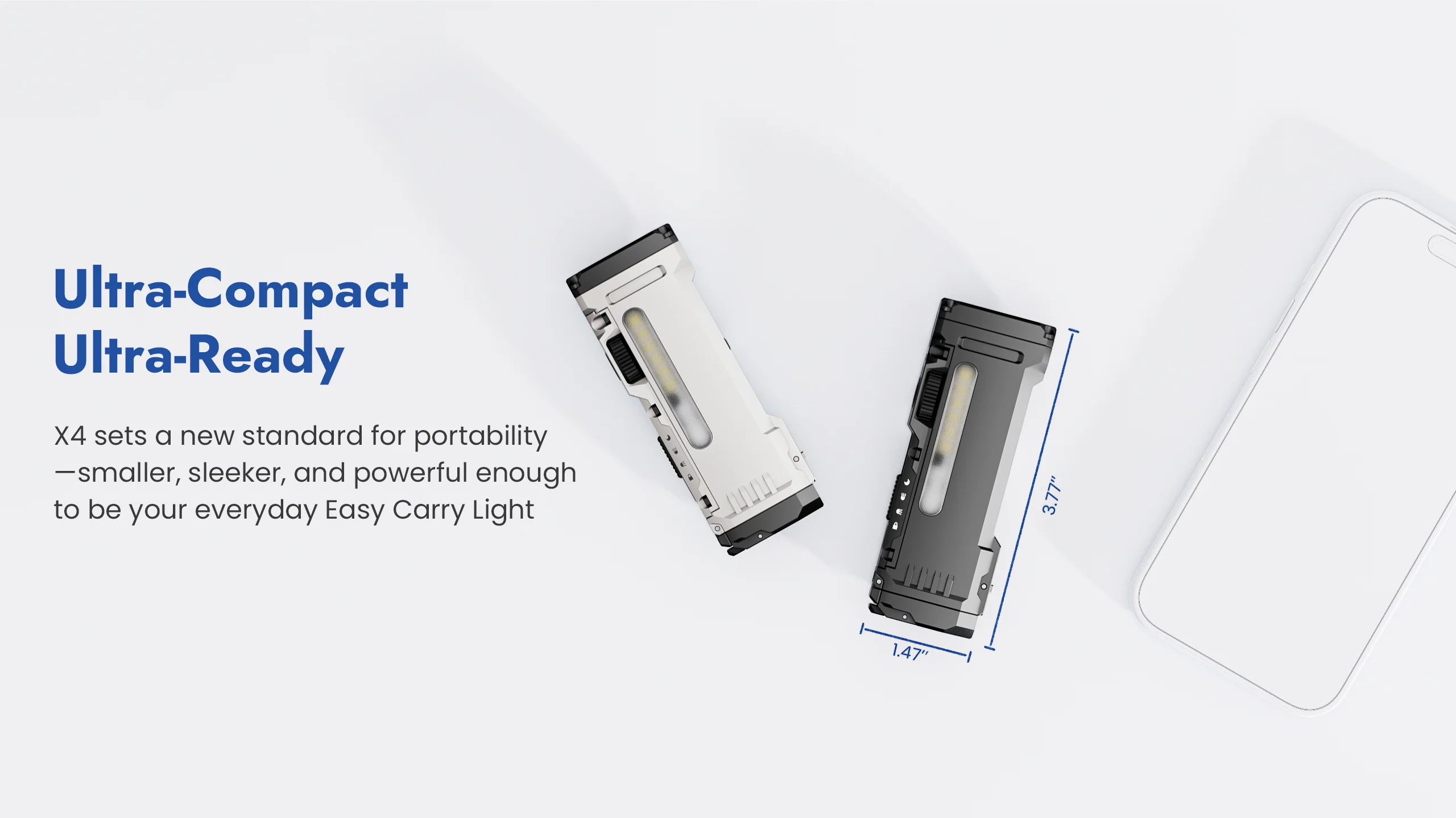 Wuben X4 輕量化多功能手電筒