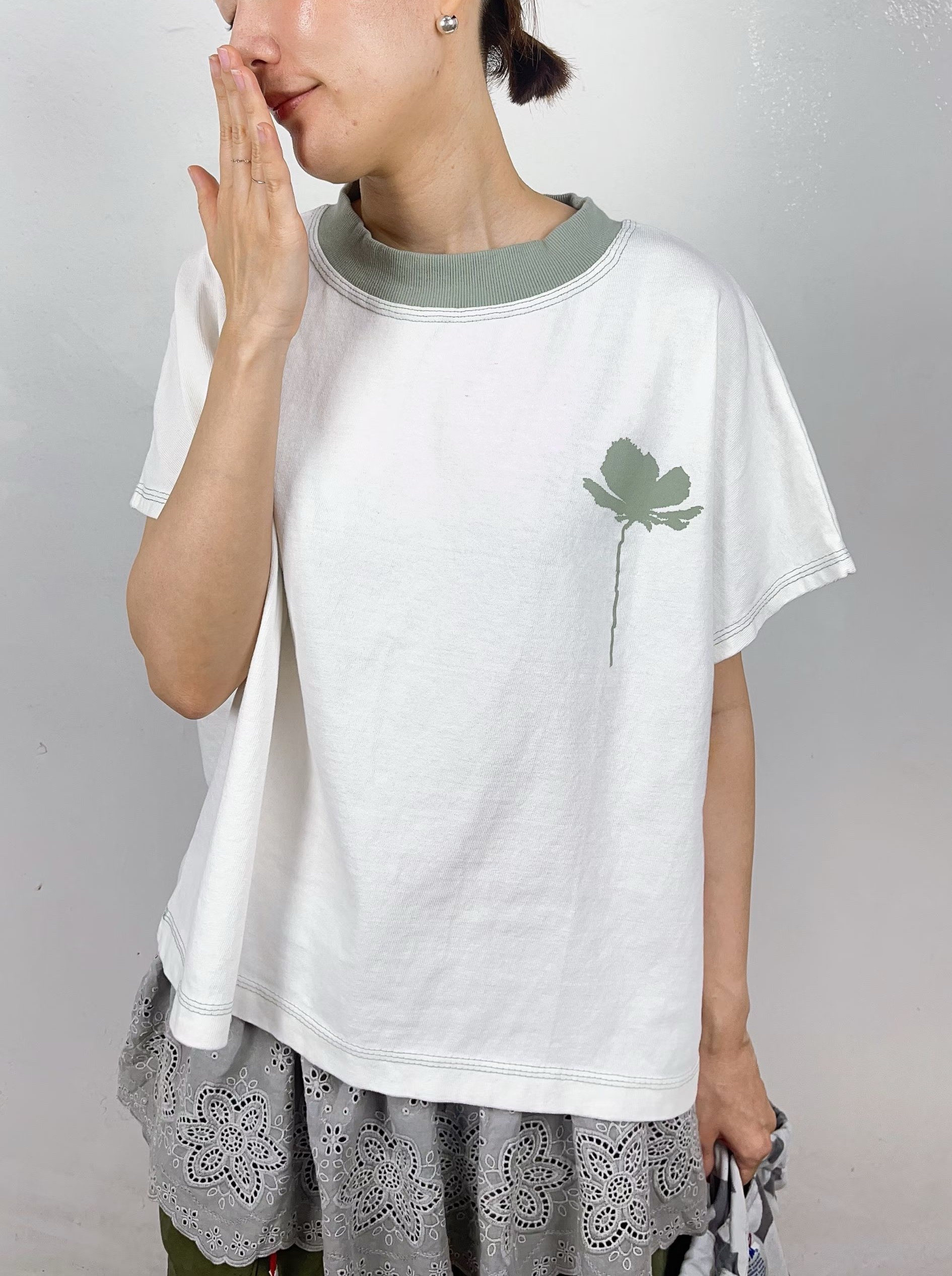 4N5前後印花Tee 