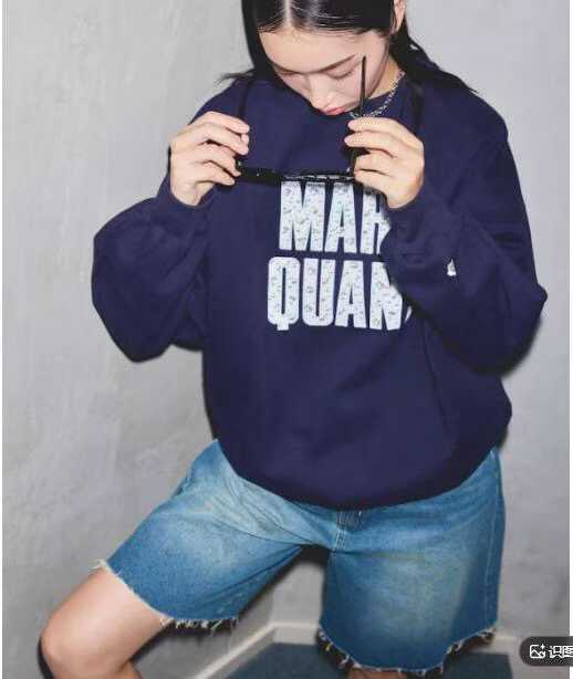 預訂 MARY QUANT×PUBLUX 毛圈長袖衛衣 [貨號26A864]