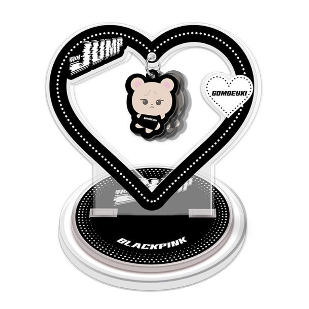BLACKPINK - [JUMP] BLACKPINK CHARACTER SPINNING ACRYLIC STAND - GOMDEUKI