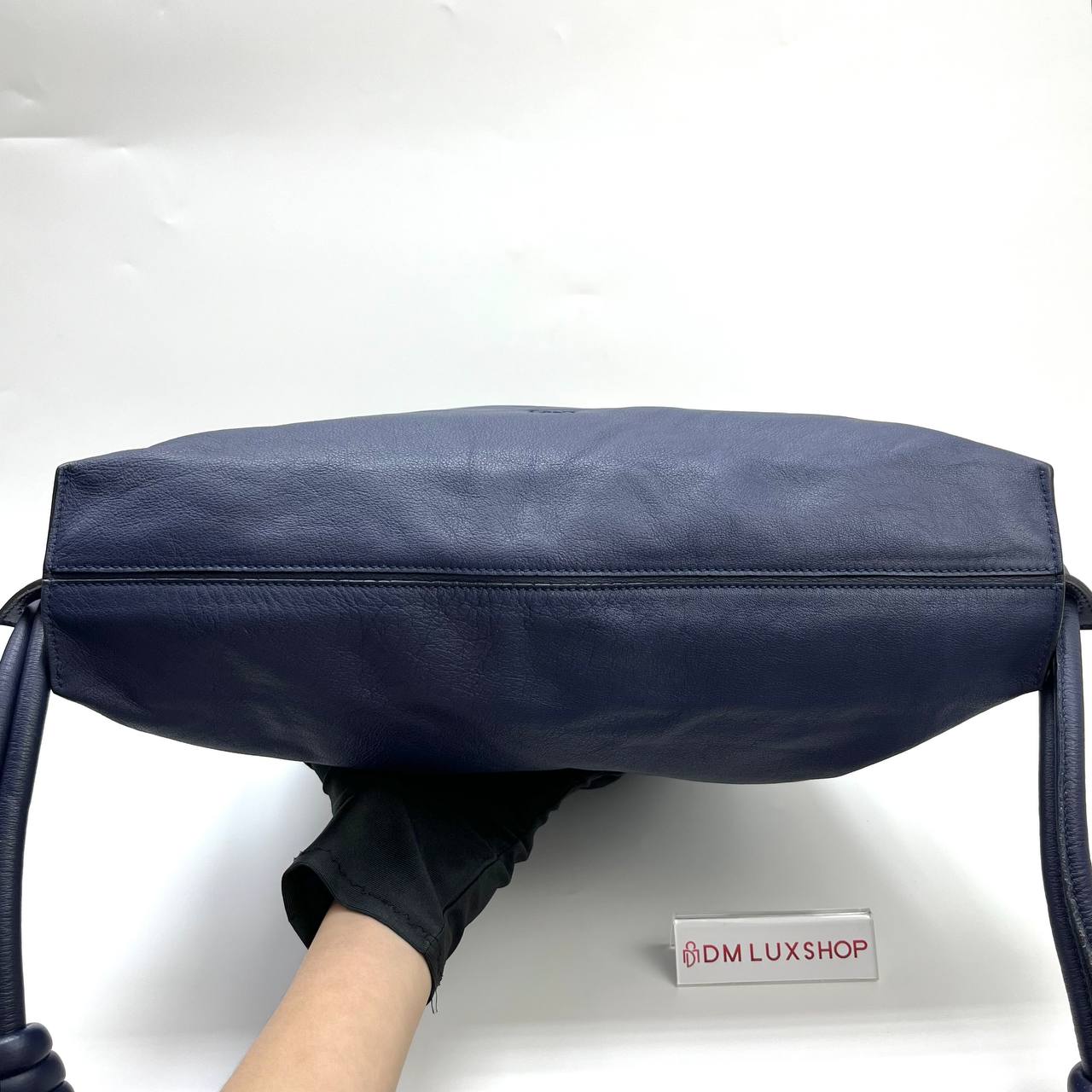 Loewe Navy Blue Backpack 