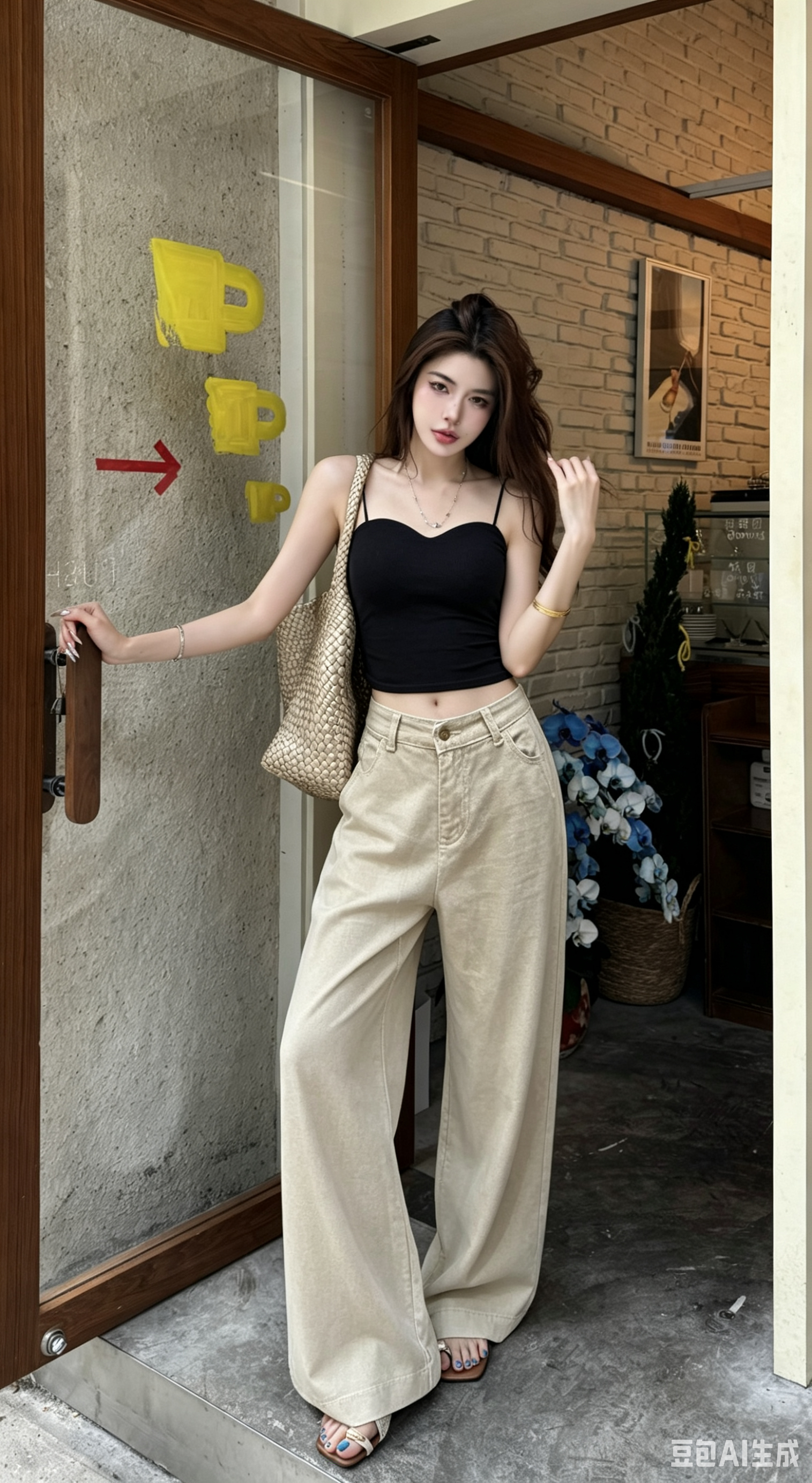 4391 Cropped Cami 基础款百搭短款吊带