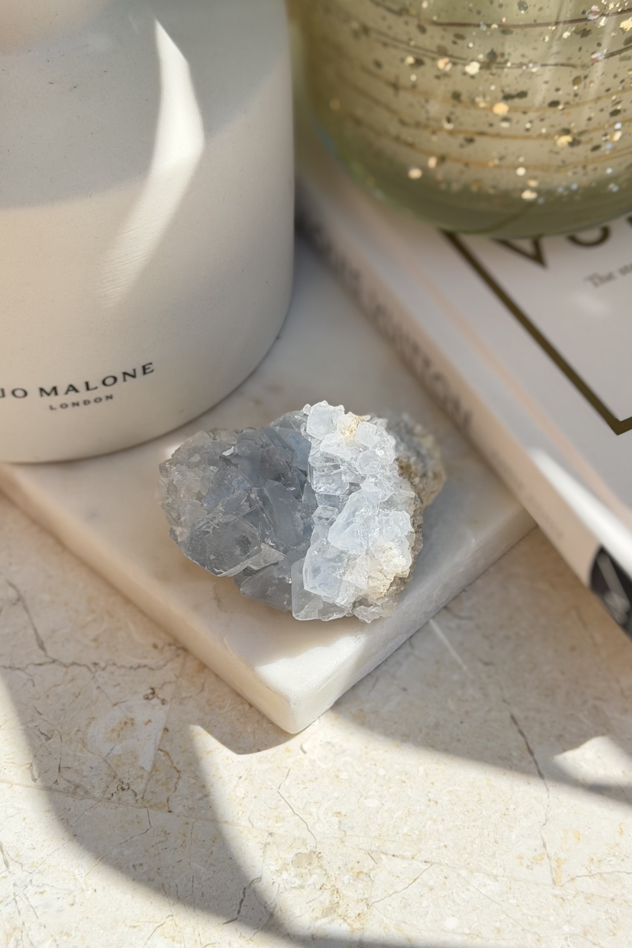  ༒5.9cm 天青石原石粒 ༒ 3502H3AG1TJ-RA18*06E