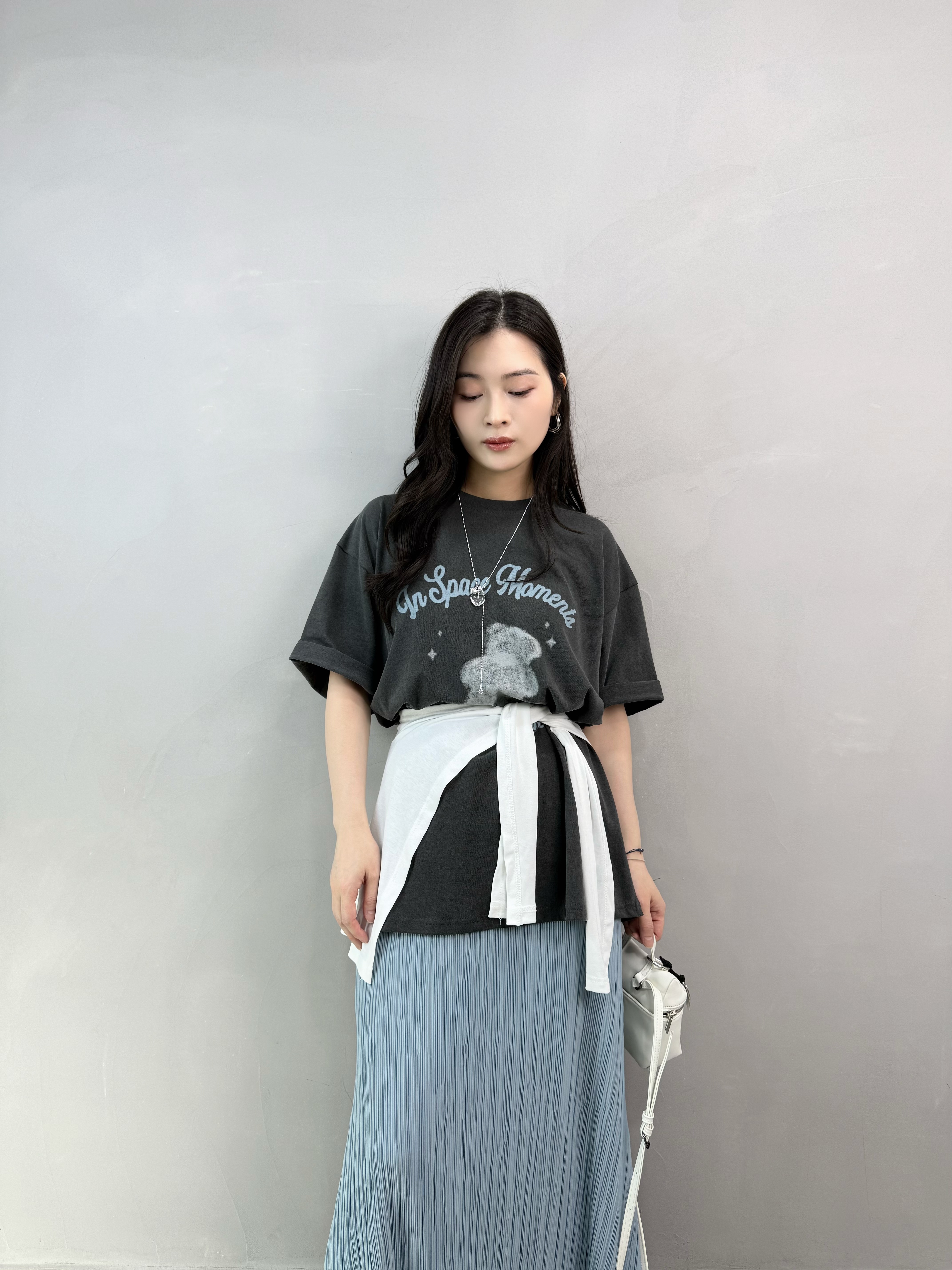 L65 洗水棉熊仔Tee
