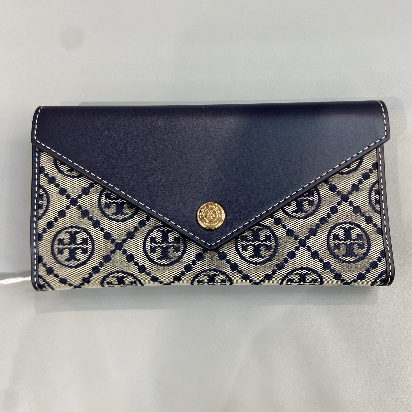 T MONOGRAM ENVELOPE WALLET