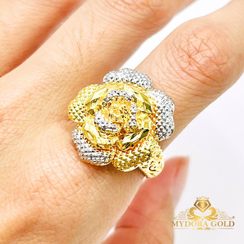 MYDORA Cincin Bunga Rafflesia (5G) l EMAS 916/22K