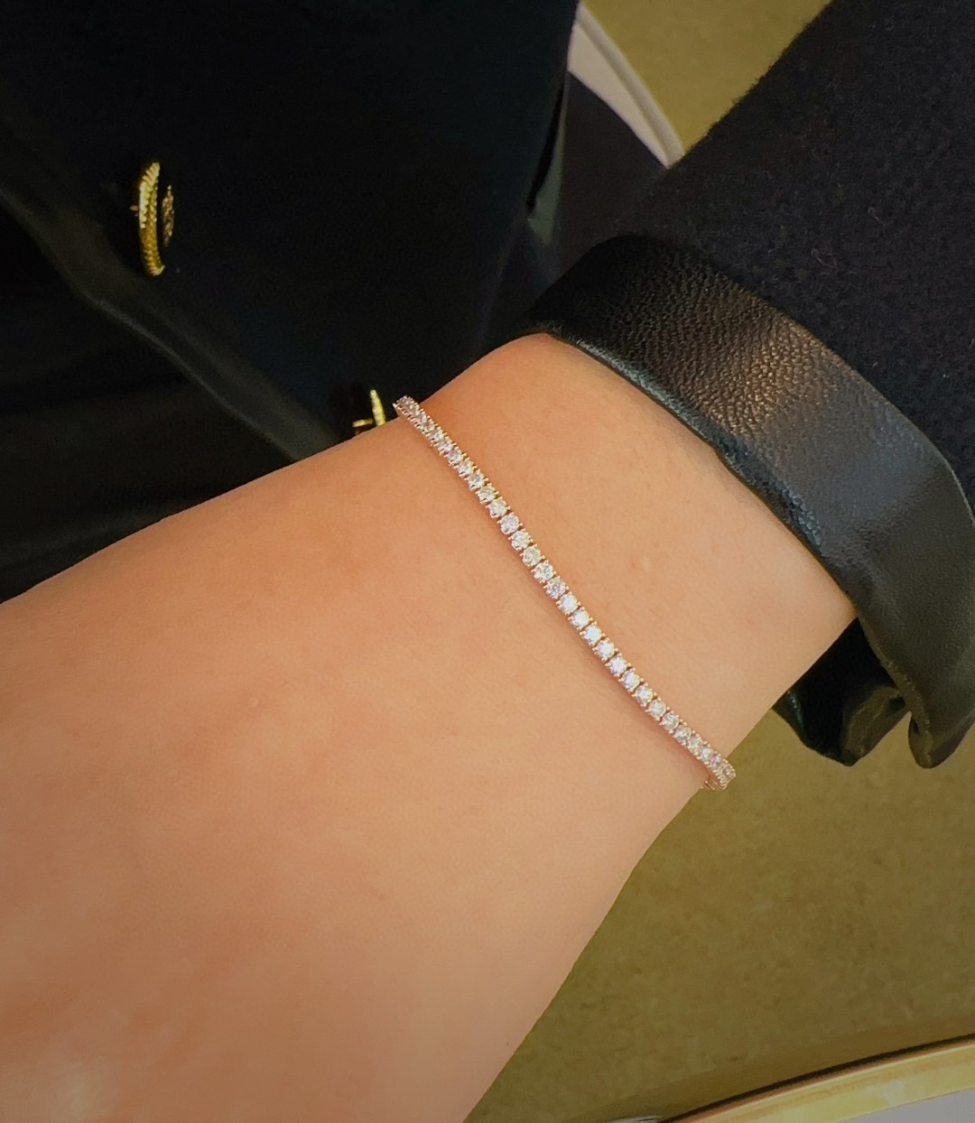 50% Deposit for one 18k Diamond Bracelet & One 18K Yellow Diamond Ring 