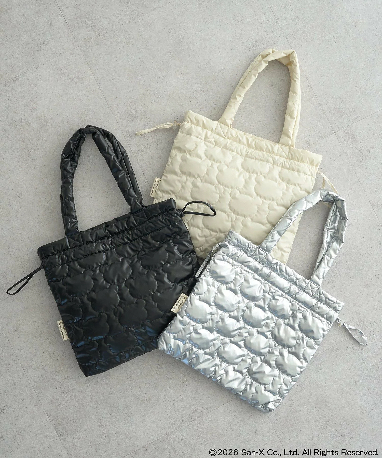 日本預訂📍日本鬆弛熊 × earth music&ecology系列 - 索繩款Tote Bag 不包郵