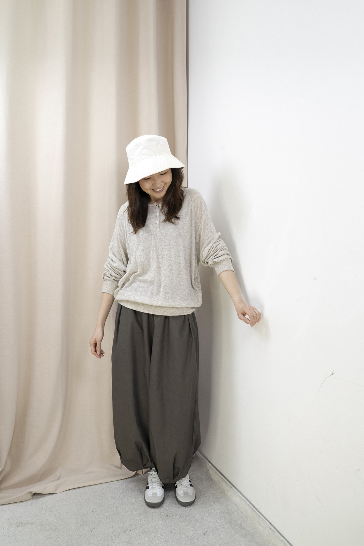 輕薄氣球褲（2色）