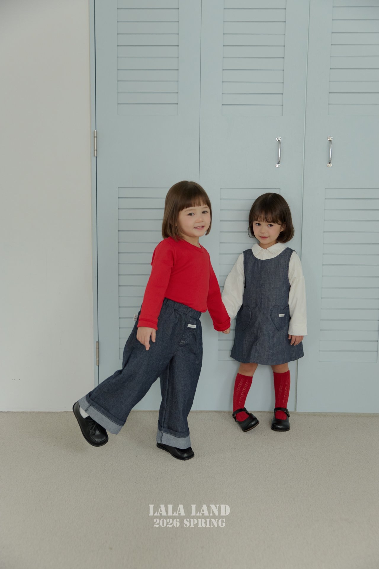Lalaland | 又薄又軟demin pants(Black M95-105)