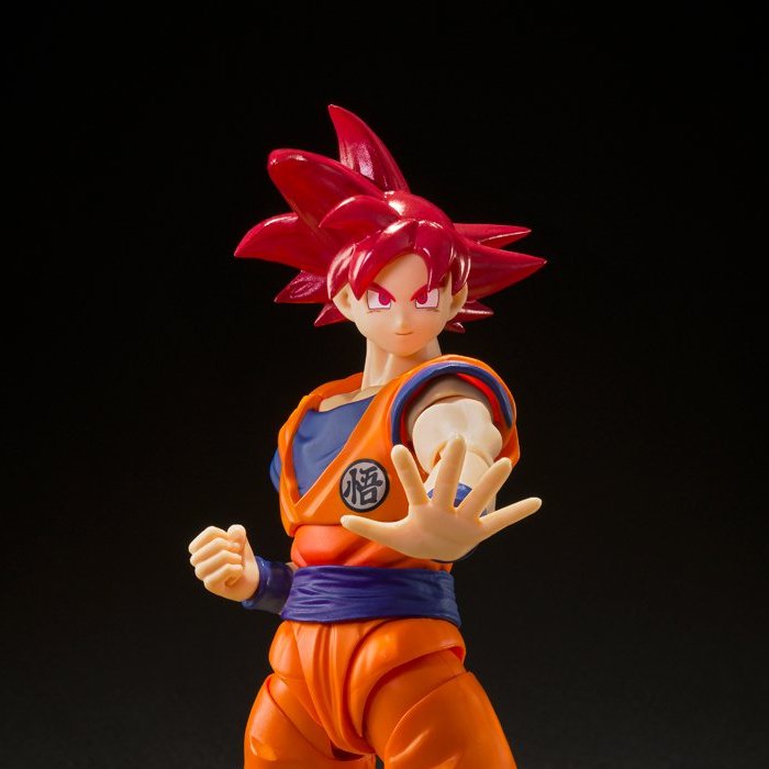 SHF Dragon Ball Super God Son Goku Instilled with Light of Righteous Hearts