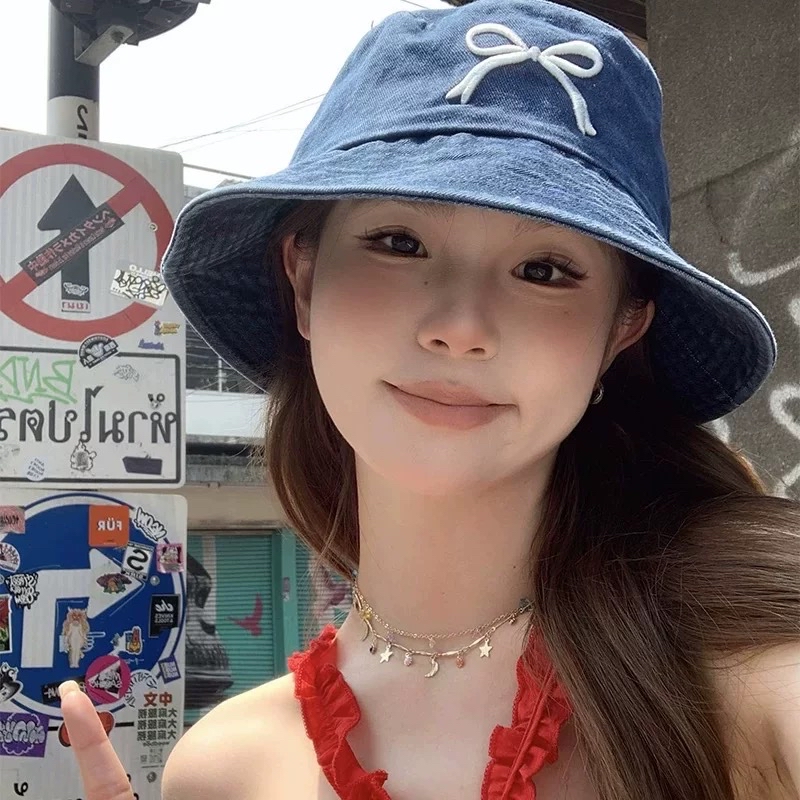 HT203牛仔渔夫帽