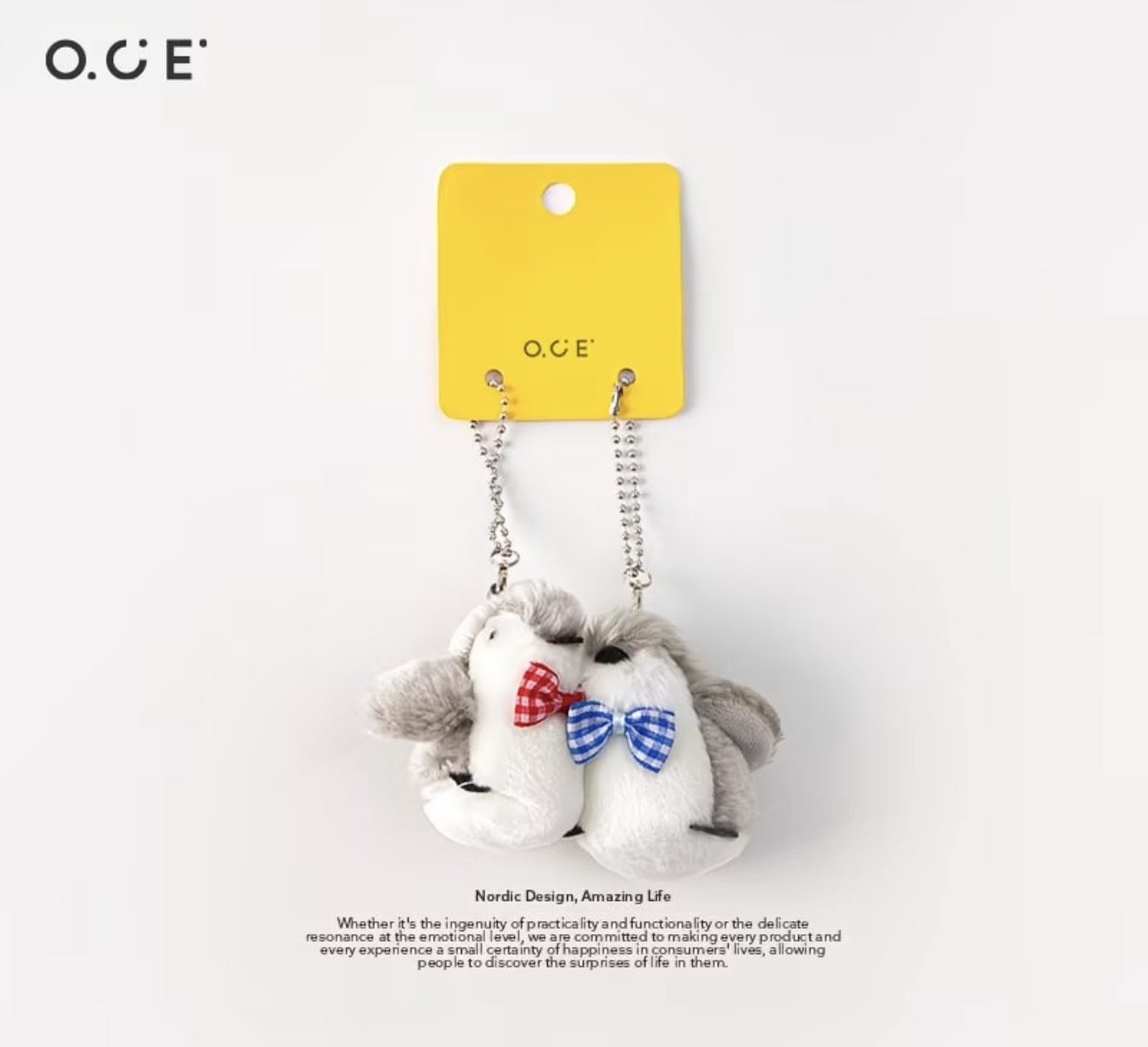 Mini hugging Plush charm 