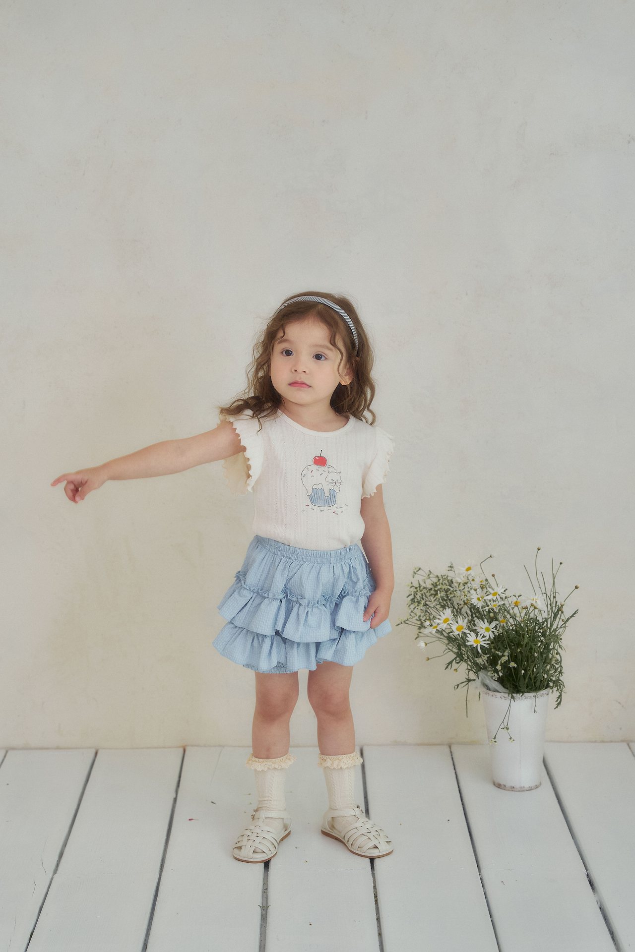 貓咪 Ruffle Top