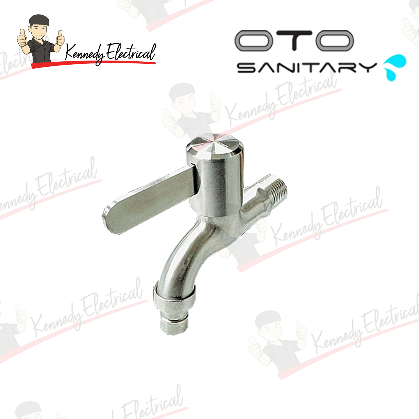 Otosani 304# Stainless Steel Shining Cc Bib Tap OTO966-04C