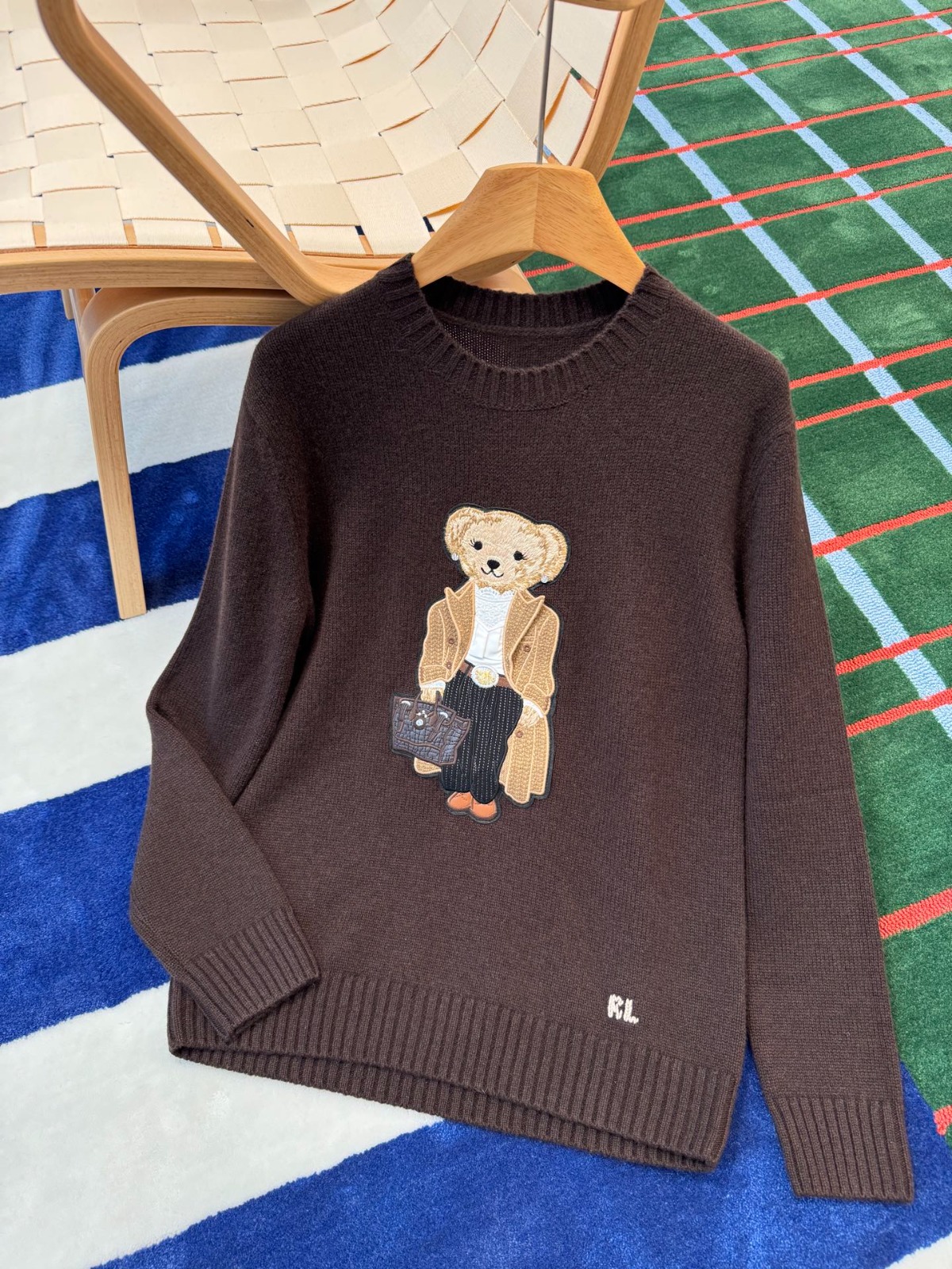 【頂級原單】Ralph Lauren 紳士小熊針織衫