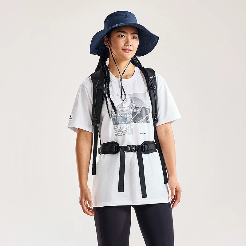 KAILAS 岡仁波齊山峰印花短袖Tee 