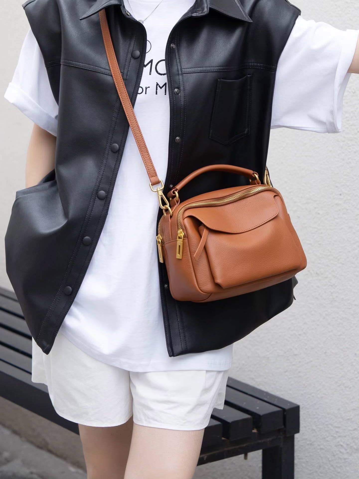 6016# 双拉链手提包🇨🇳