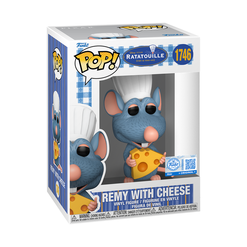 📦訂購 美國代購 Funko POP! Disney Remy with Cheese Figure 五星級大鼠 模型
