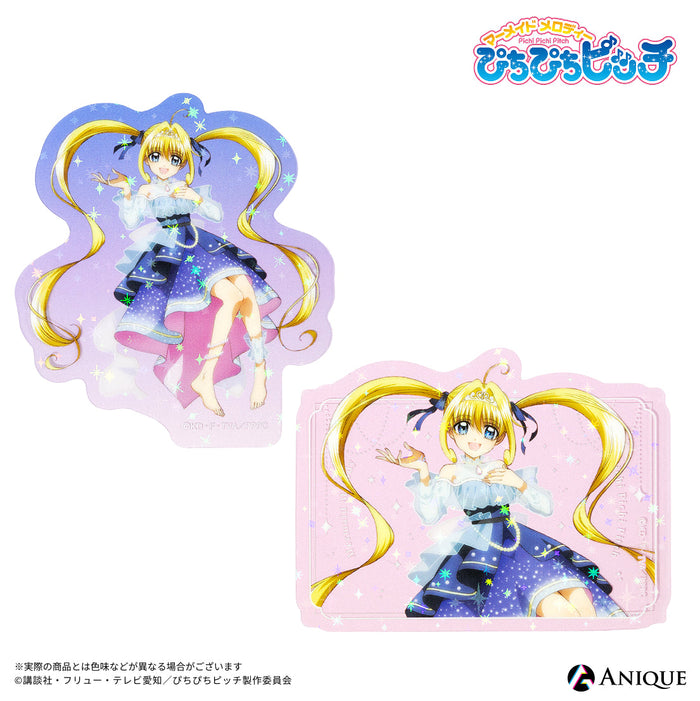 《Pre-Order》Holographic Clear Sticker Set 閃片透光貼紙組｜唱K小魚仙 Pichi Pichi Pitch 月夜之人魚奏 POP UP SHOP (26PP47-P)
