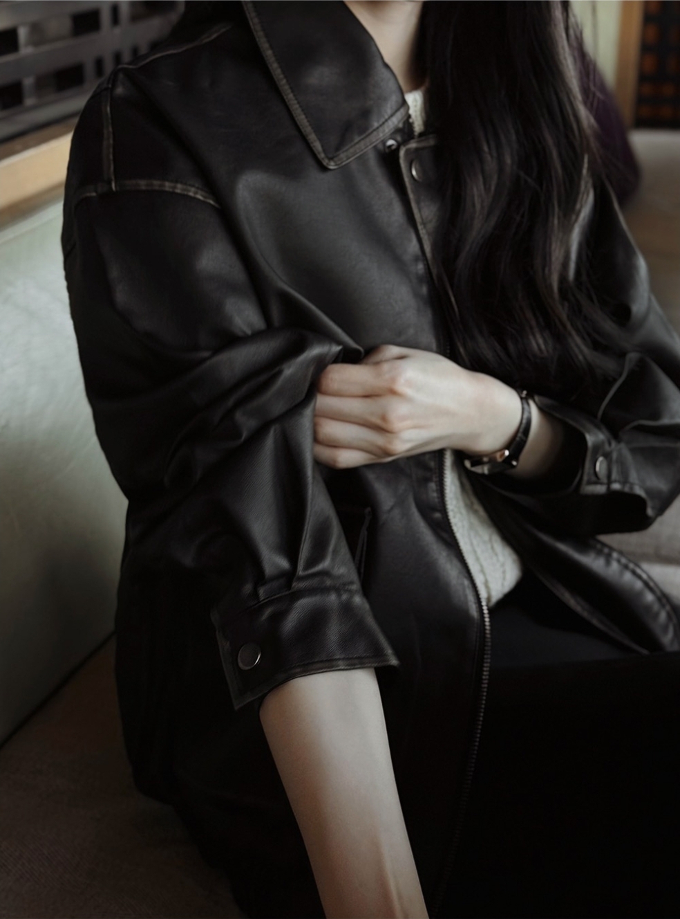 Slowand Garment Leather Jacket 
