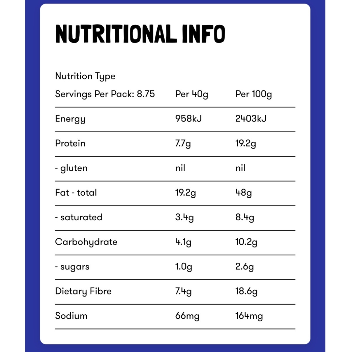 ♻️紐西蘭 低糖杏仁醬雲尼拿籽穀物片 New Zealand Blue Frog Keto Almond Butter Vanilla Beans Granola 