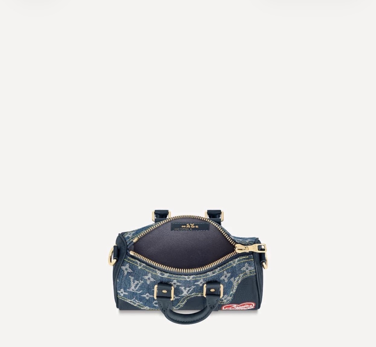 Louis Vuitton x Human Made 限量絕版牛仔布手袋