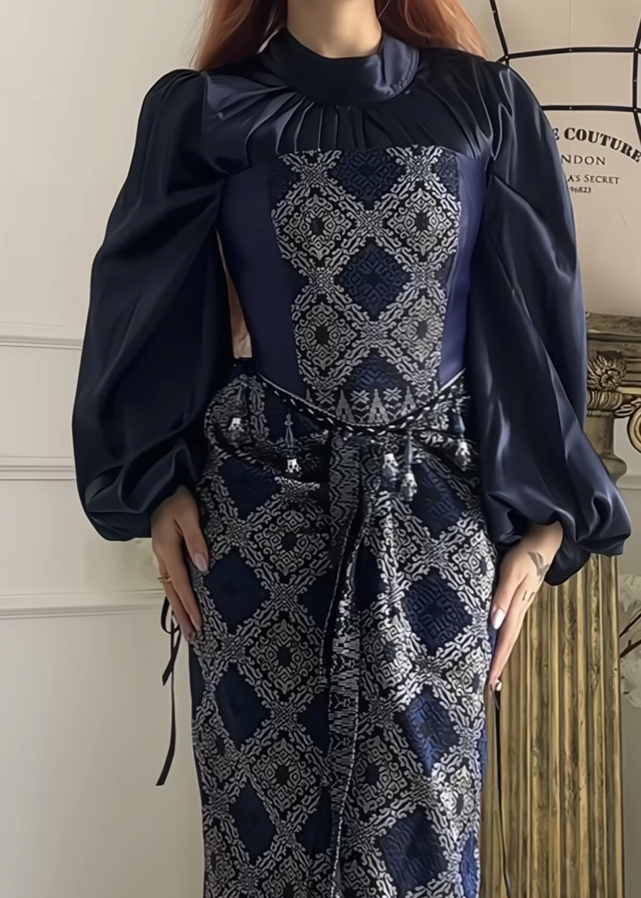 [PREORDER] Songket Corset and Pareo Set