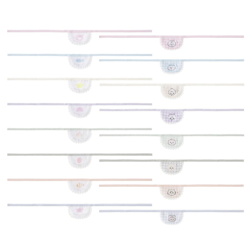 現貨｜ちいかわ Chiikawa Baby 日版 迷你口水肩 (盲抽 隨機發貨 / 原盒8個) 387442