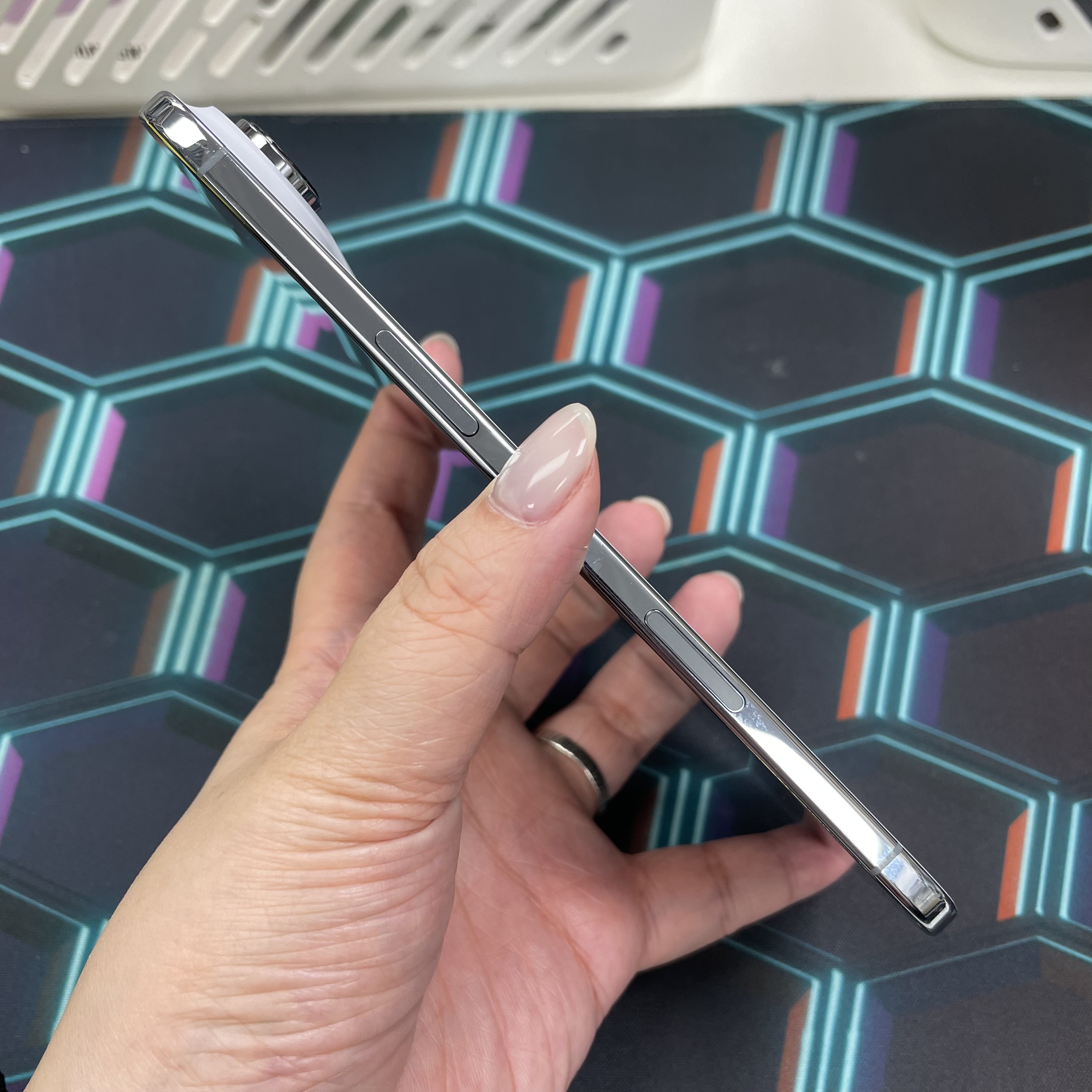 *6499 17 Air 完美機 256GB 電100 藍色 blue