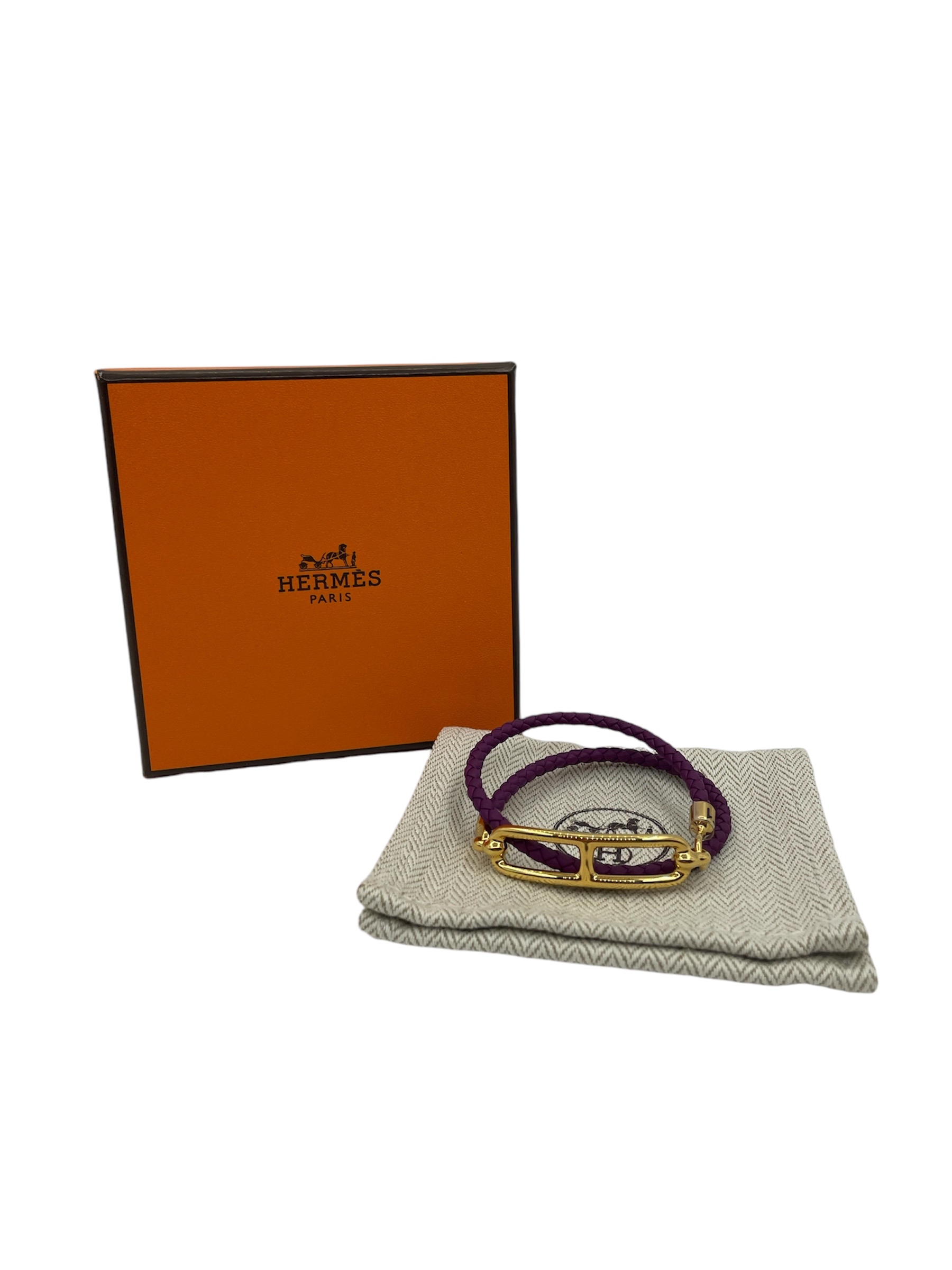 Pre-owned HERMES Roulis double your bracelet/ Product Code:2492415