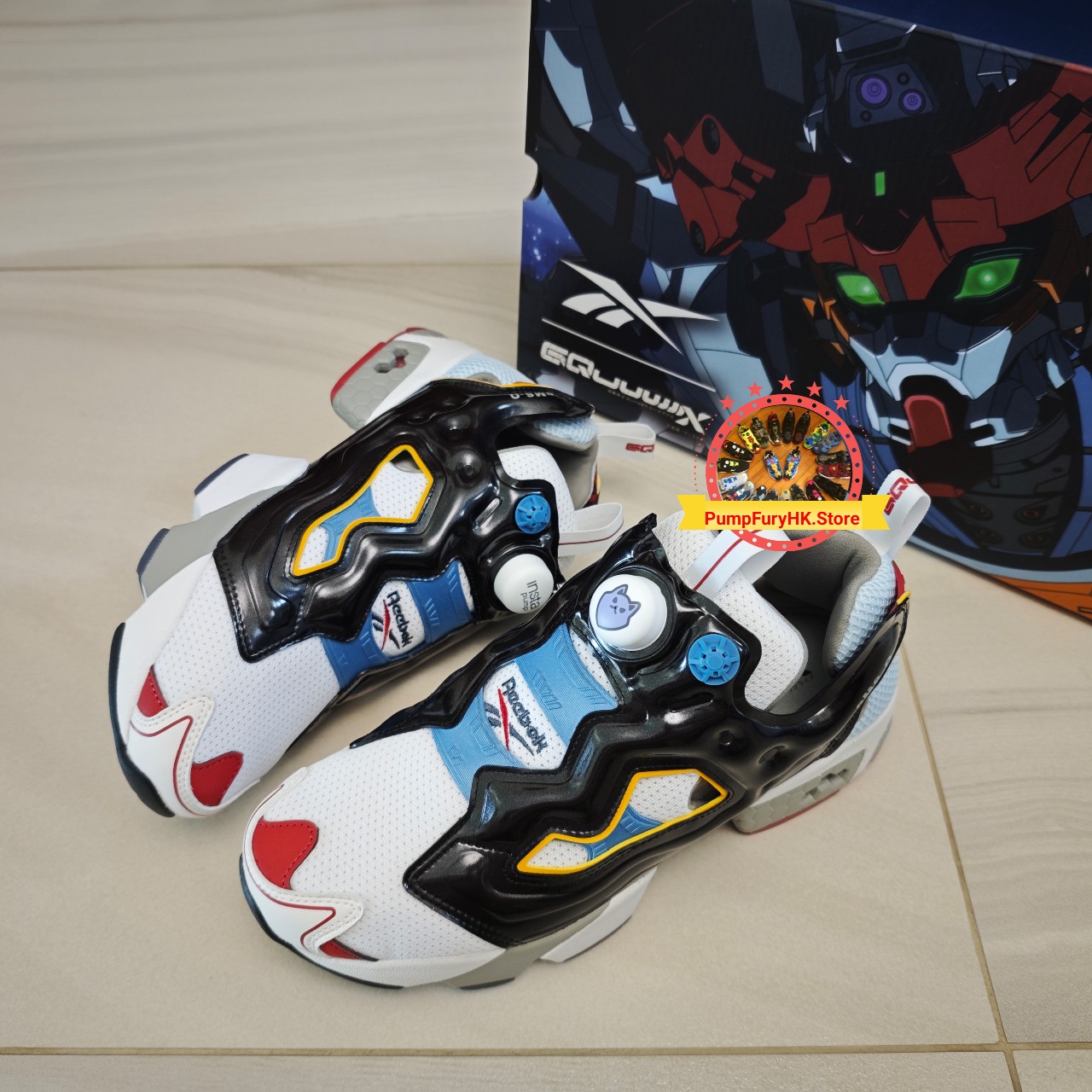 REEBOK x GUNDAM GQuuuuuuX Pump Fury 94 "Gundam" **MESSAGE FIRST/先查詢貨存** (100271533) 