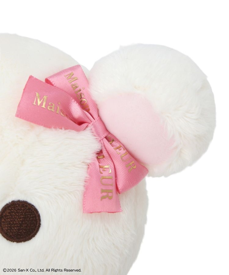 🎀【預訂】Maison de FLEUR × RILAKKUMA 白熊公仔掛飾