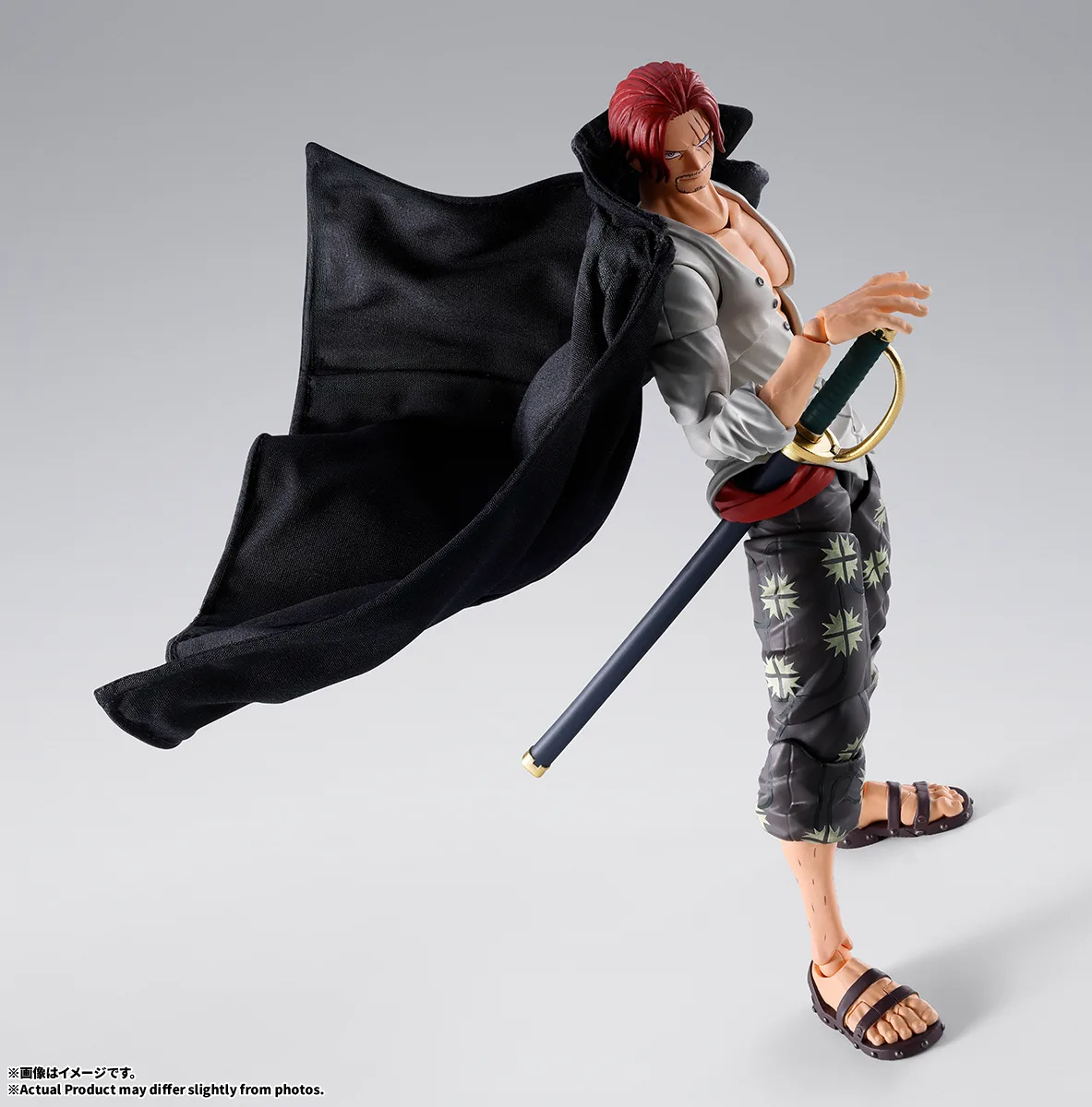 (預訂訂金 $200) (總價 $415) Bandai S.H.Figuarts 海賊王 紅髮 撒古斯 -馬林福特頂上決戰- (行版) SHF One Piece Shanks 