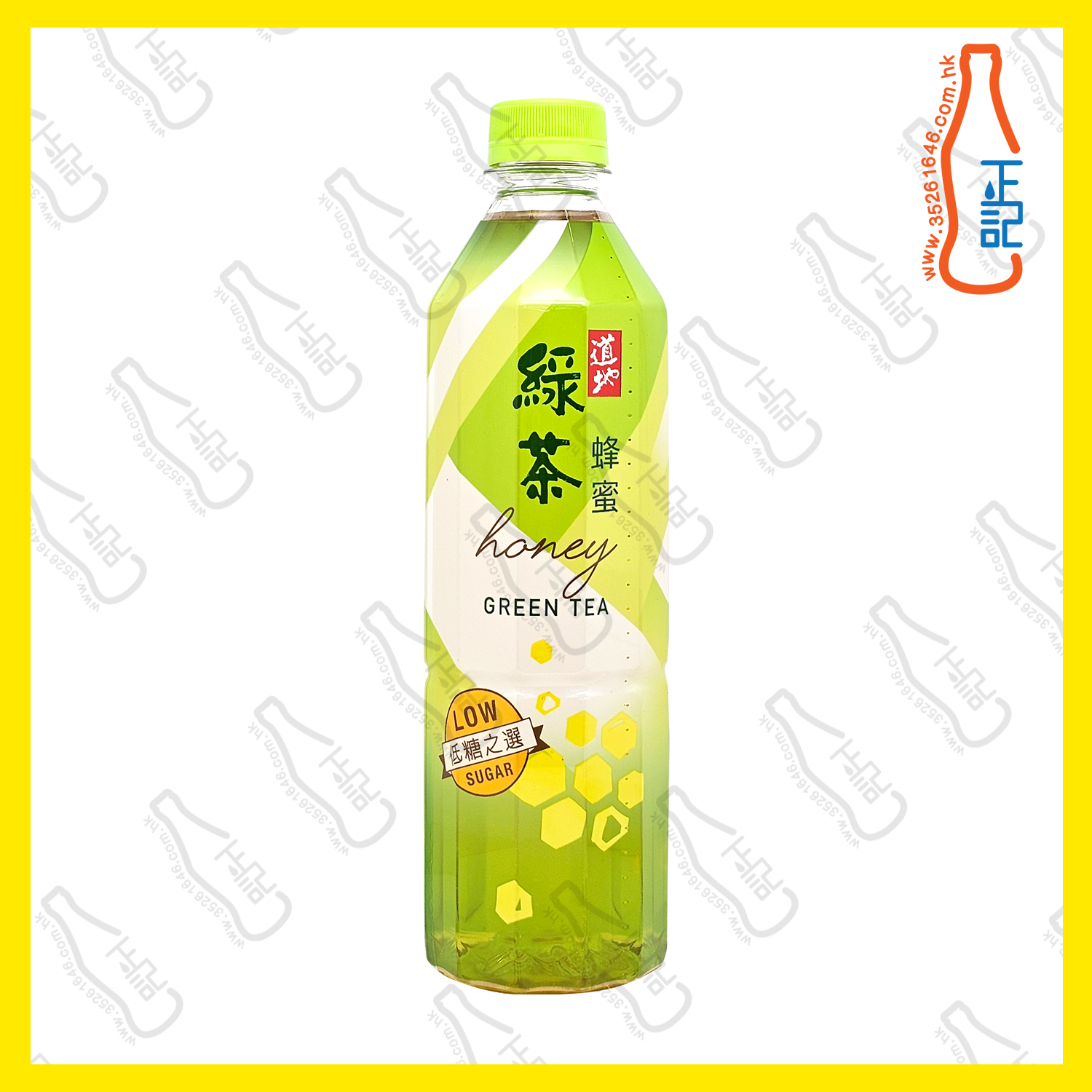 道地蜂蜜綠茶 500ml x 24支  /箱