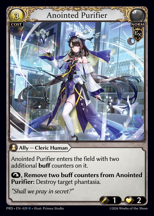 Anointed Purifier / PRD-029 (R)