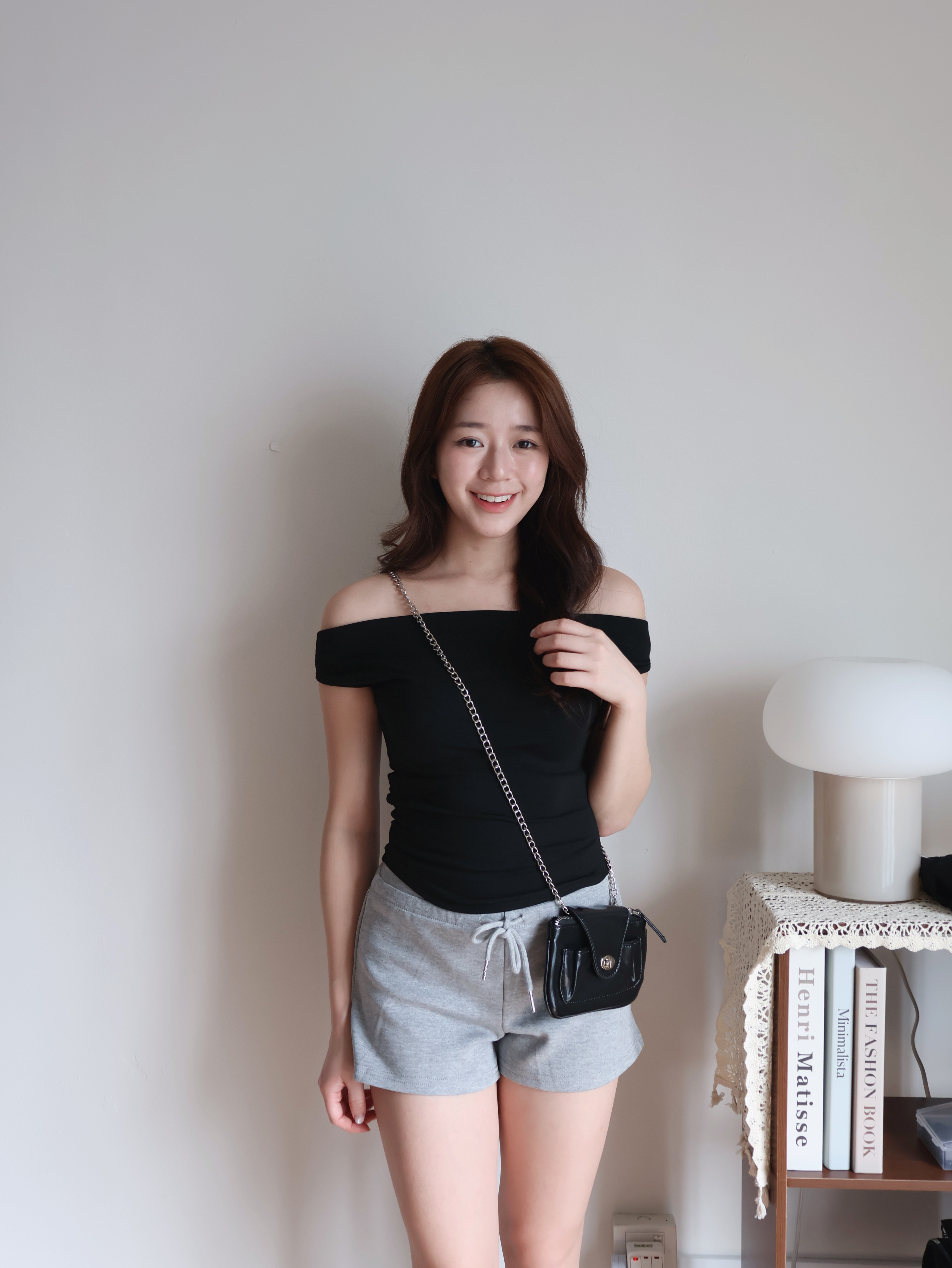 Rosie Cropped Top | Black