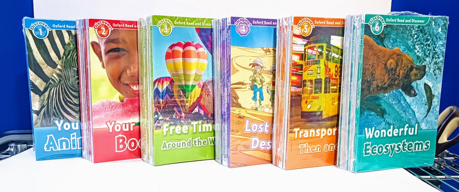 Oxford Read and Discover  Level 1 - Level 6 | 8+ |Non-fiction graded reader series with cross-curricular content for primary | 牛津​閱讀與​探索​發現 | C01