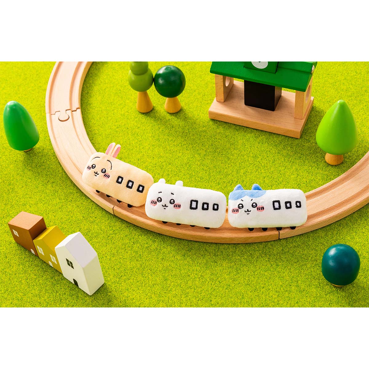 現貨 Chiikawa 電車造型扣針set