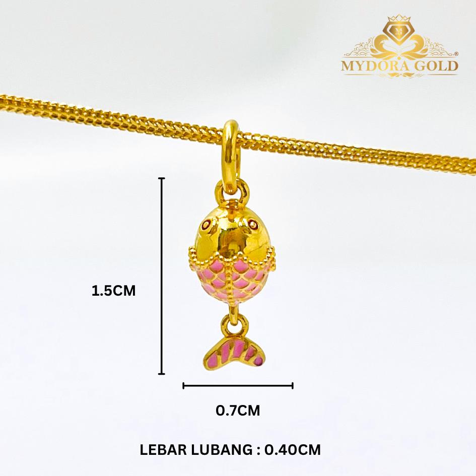 MYDORA Charm Pink Bubble Fish (5G) l EMAS 916/22K