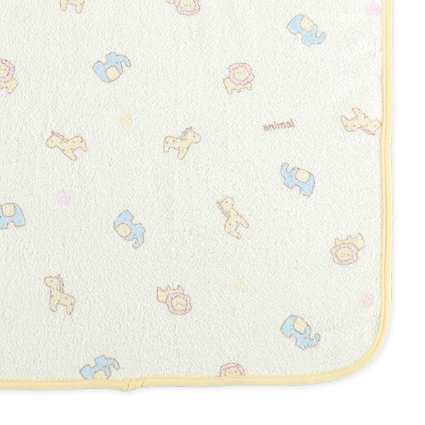 🇯🇵預訂 日本直送🇯🇵日本製動物圖案滿印純棉毛巾料包被襁褓