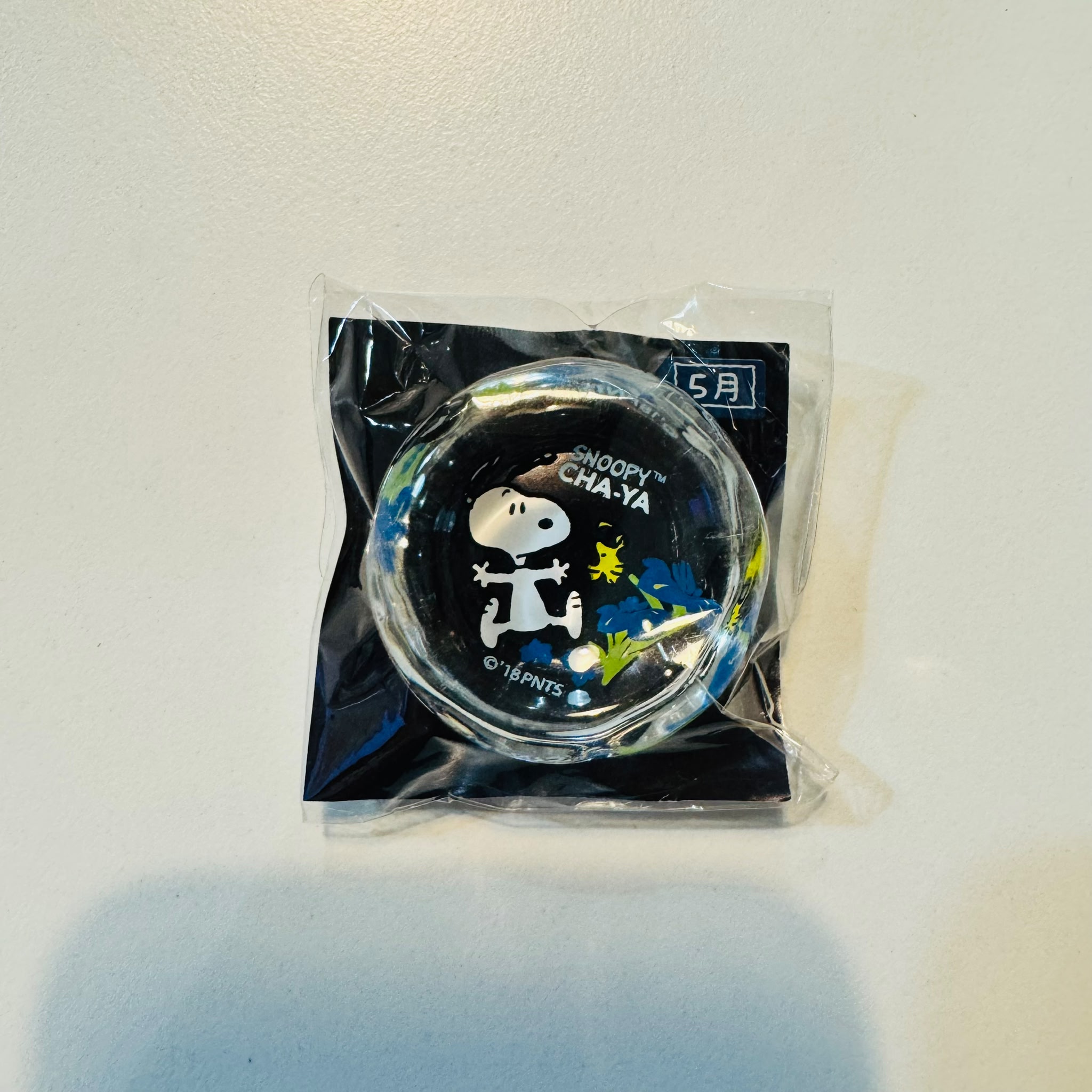 日本製 Snoopy茶屋限定 月份玻璃筷子托