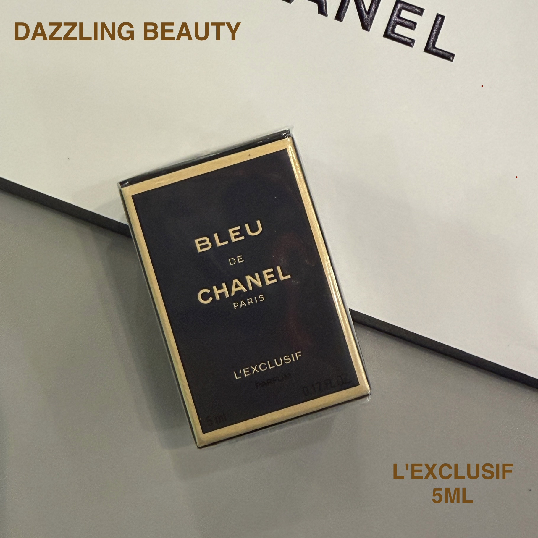 Chanel Bleu de Chanel L'Exclusif  蔚藍香精Q版 便攜裝5ml （木質琥珀香調）