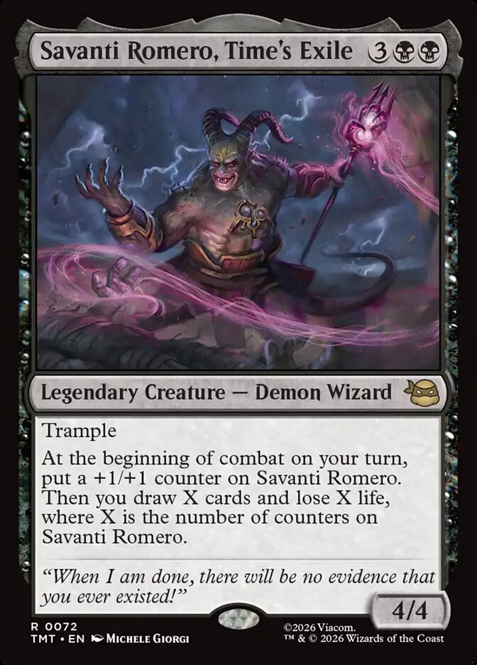 Savanti Romero, Time's Exile [TMT-72] [EN]