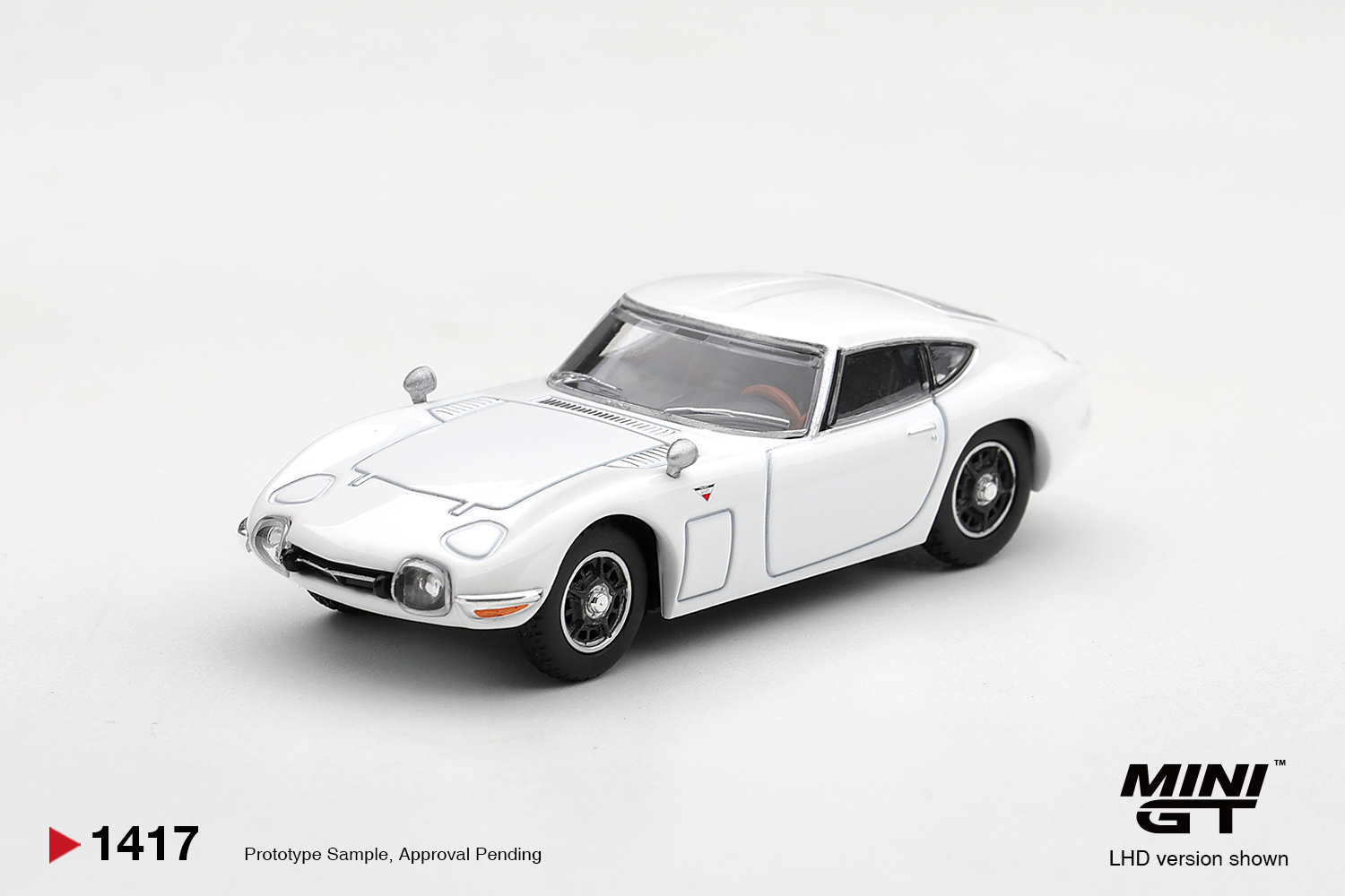【預訂】 Pre Order MINI GT 1417 1/64 Toyota 2000GT  Pegasus White｜ MINIGT Pre Order Price: HK$80