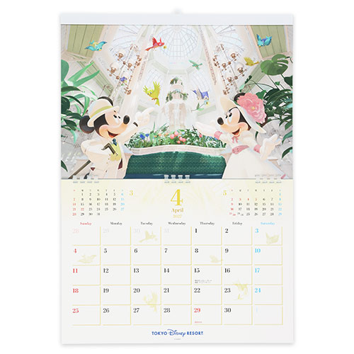 【預訂】TDR D.C. 掛曆 2027