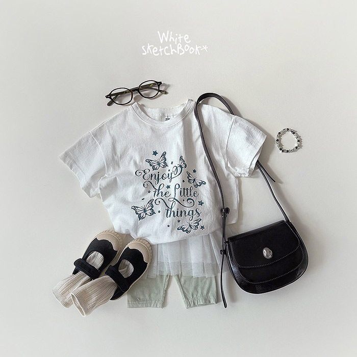 🇰🇷WhiteSketchBook tee