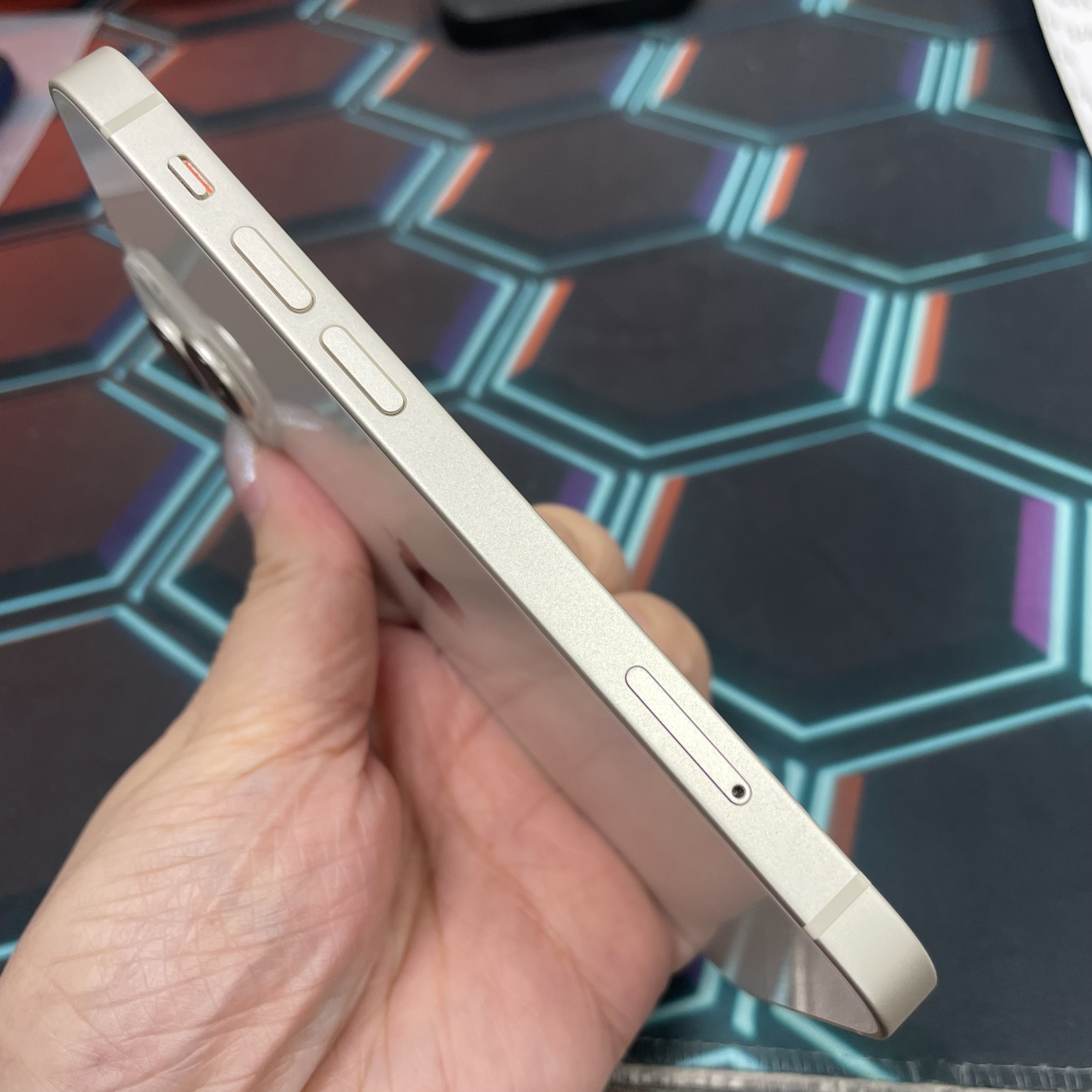 *7246 13 mini 完美機 128GB 電79 白色 white