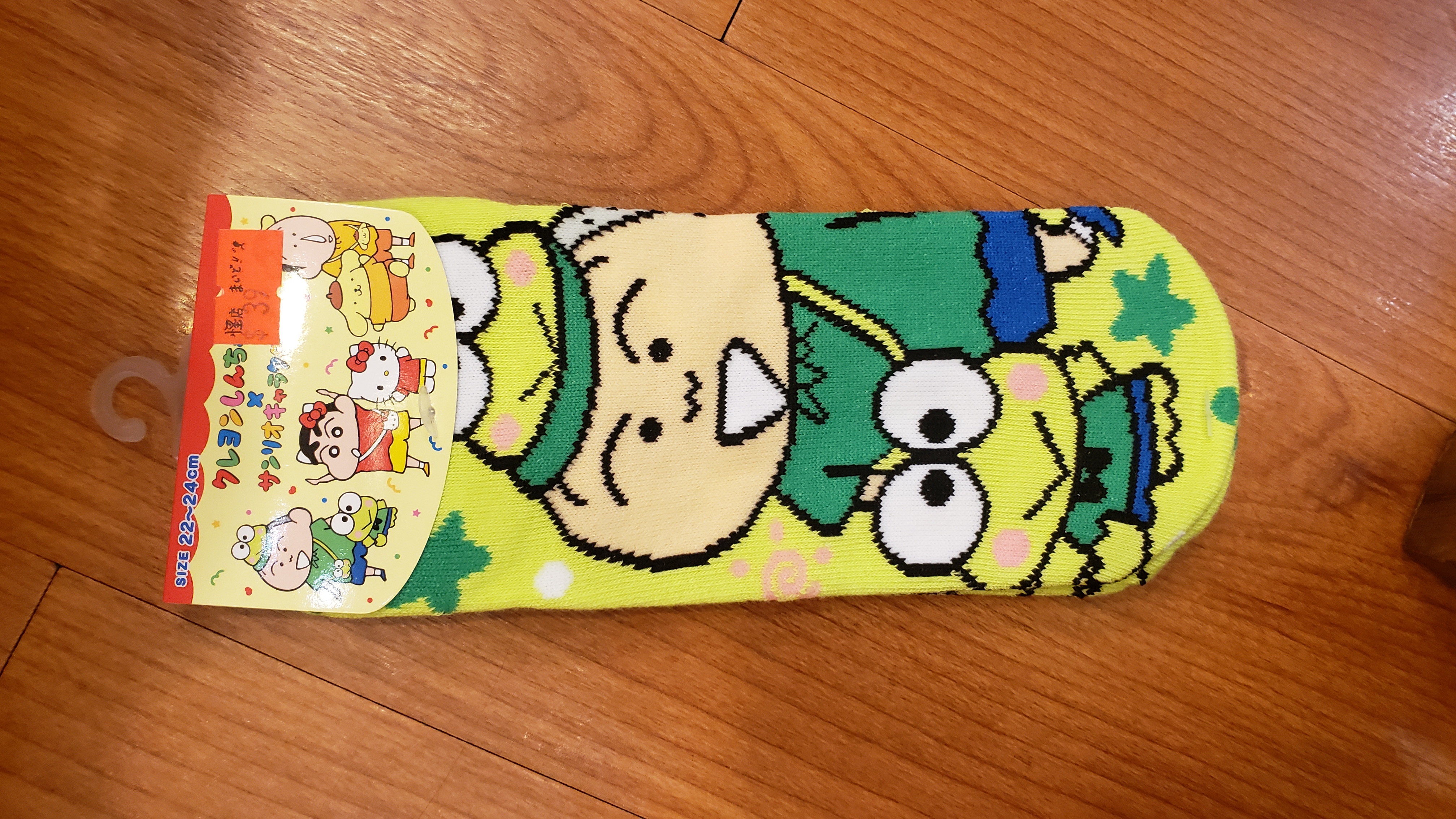 sanrio襪（小新）