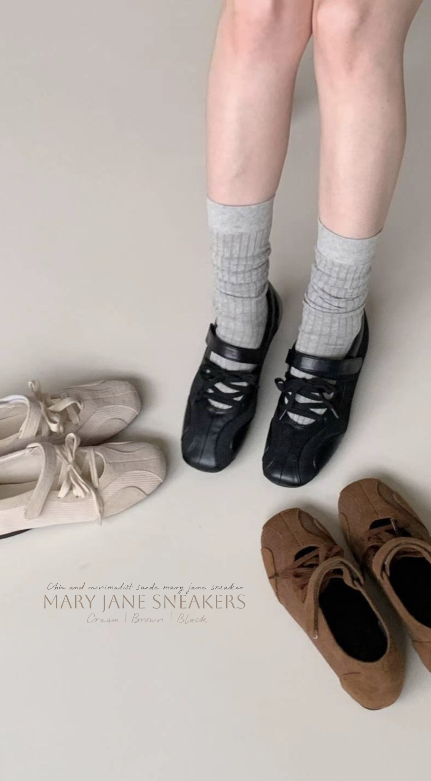 🍂 MARY JEANS SNEAKERS 